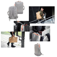 THE PAPER BACK - Pebble Gray