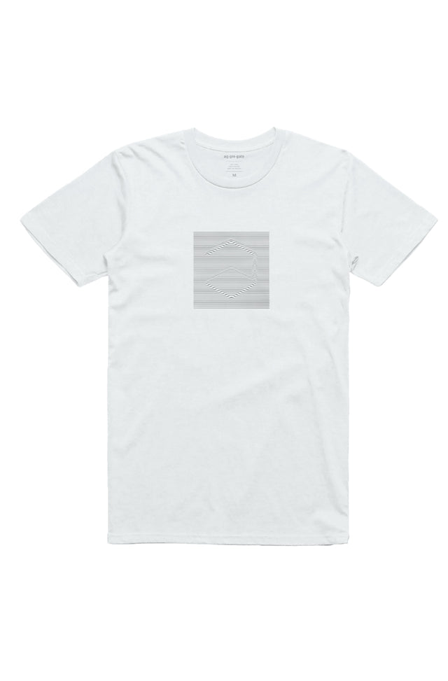 The Ripples Tee - WHITE